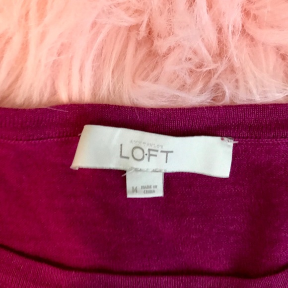 LOFT color block sweater - Picture 2 of 3